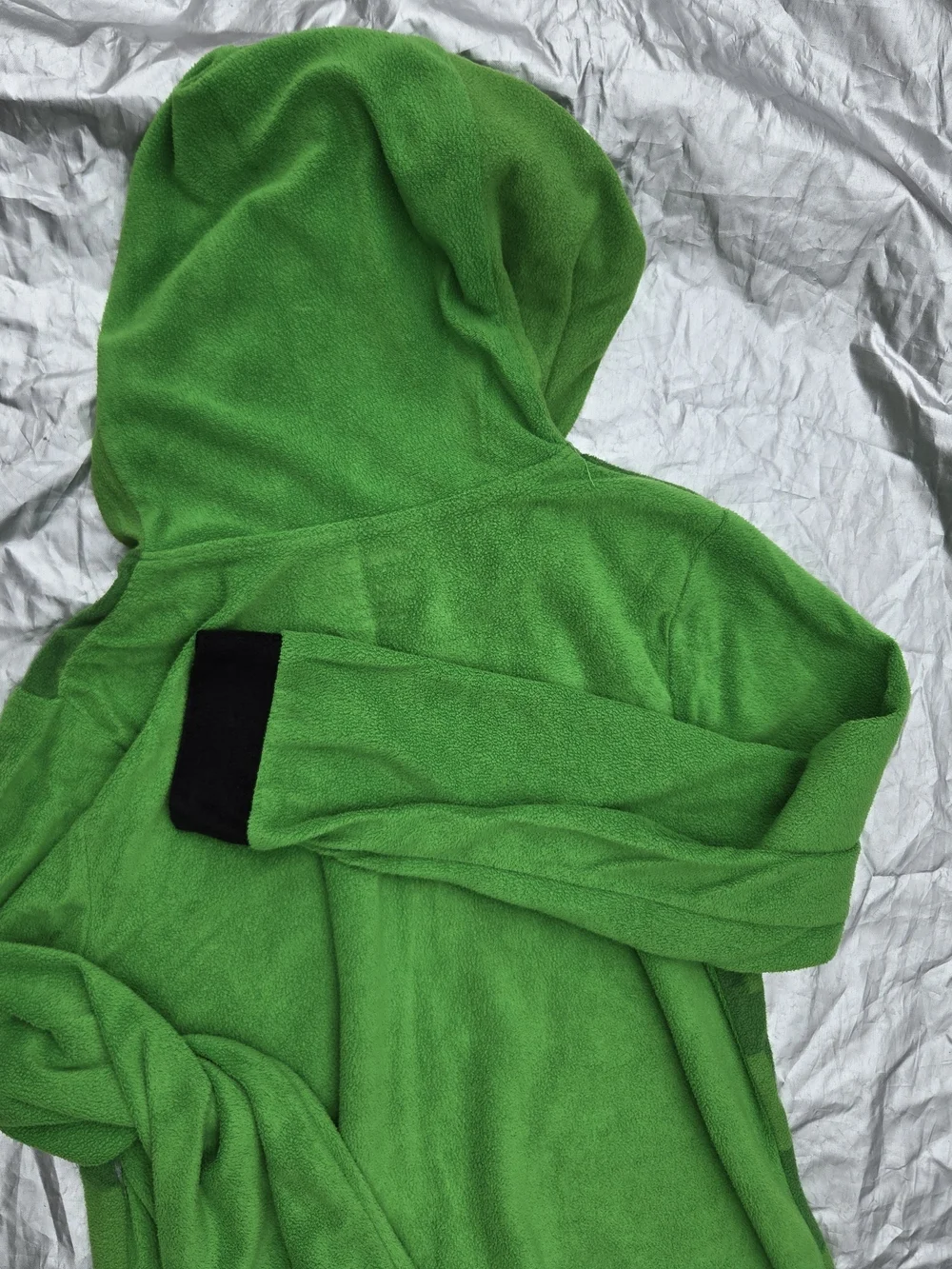 Kids Green Creeper Fleece Top